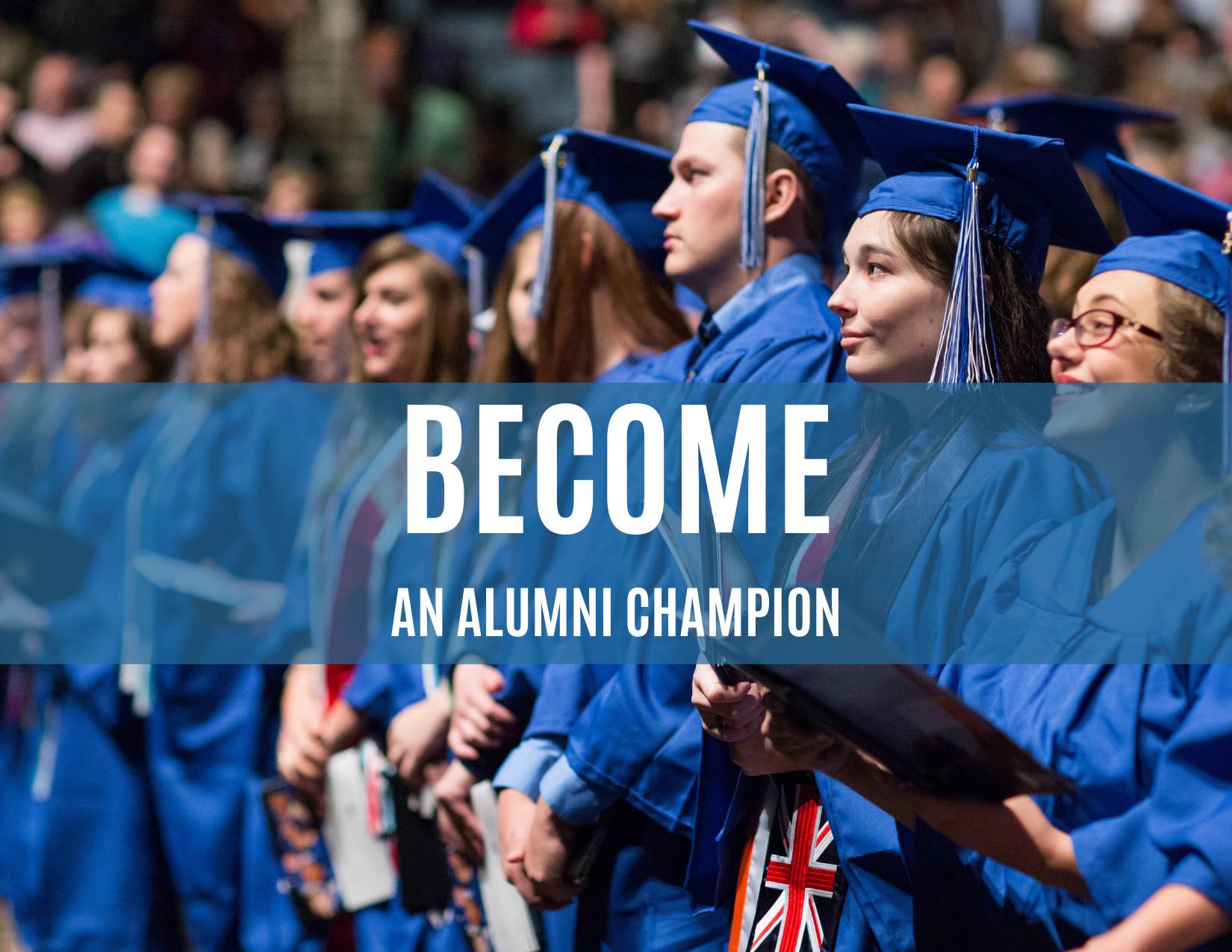 Become an alumni champion